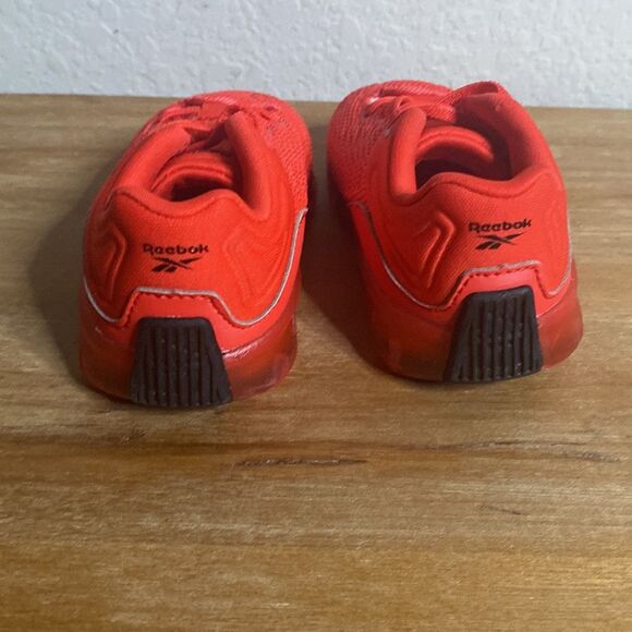 Reebok Red Zig KINETICA Infants Baby Unisex Boy Shoes Sneaker Tennis size 4 - Picture 4 of 7